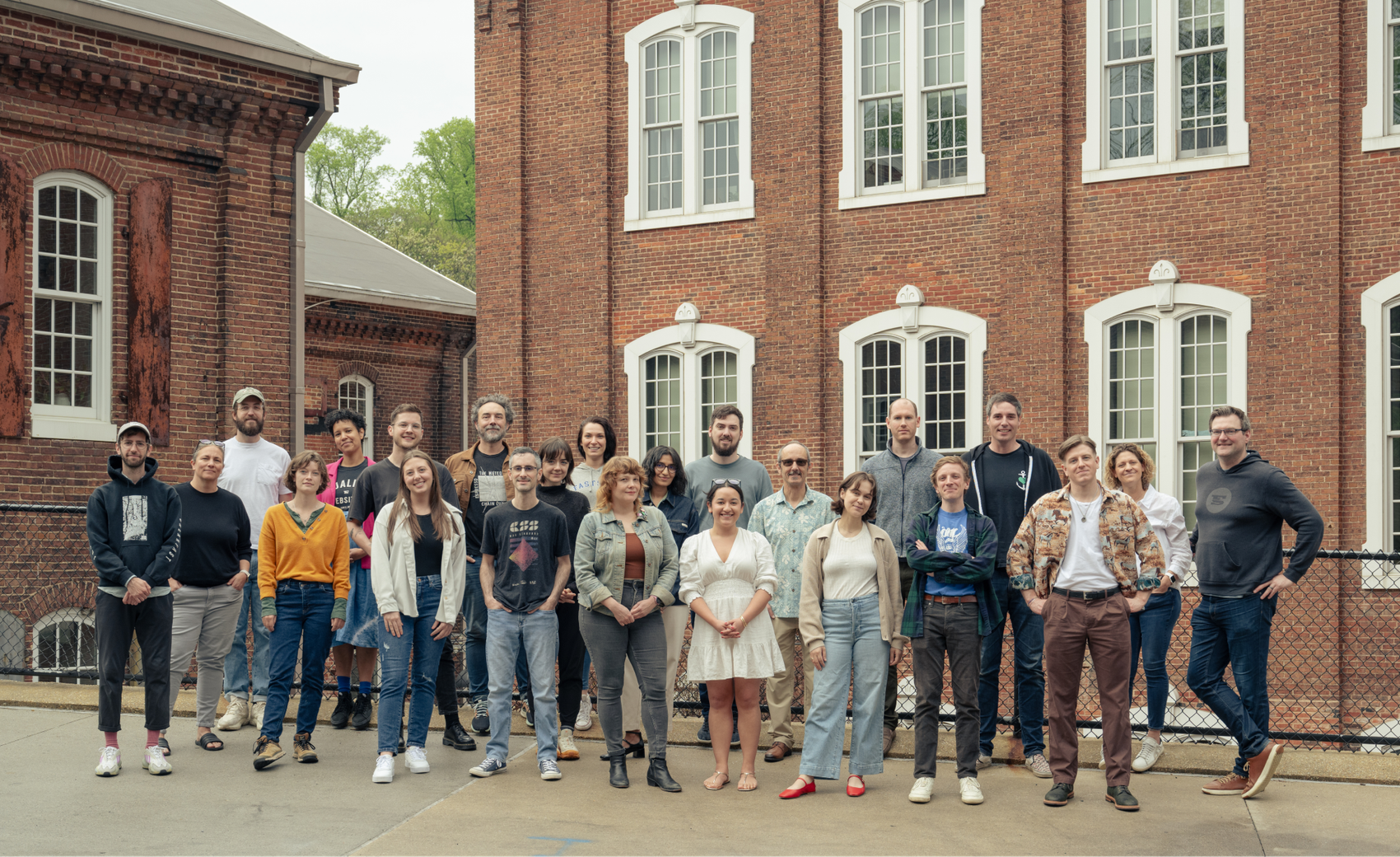 Fastspot team outside of their office in Baltimore