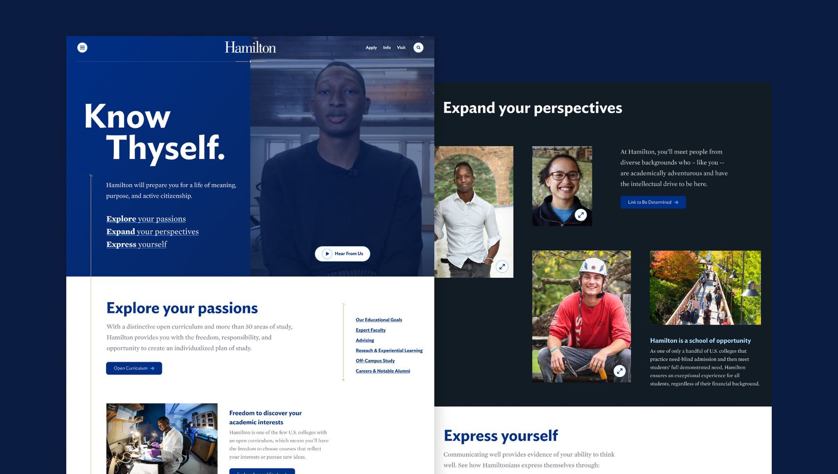 Hamilton Homepage