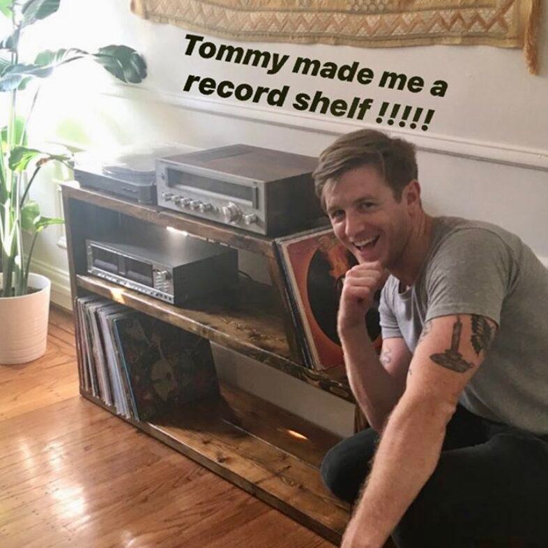 Tommy making stuff