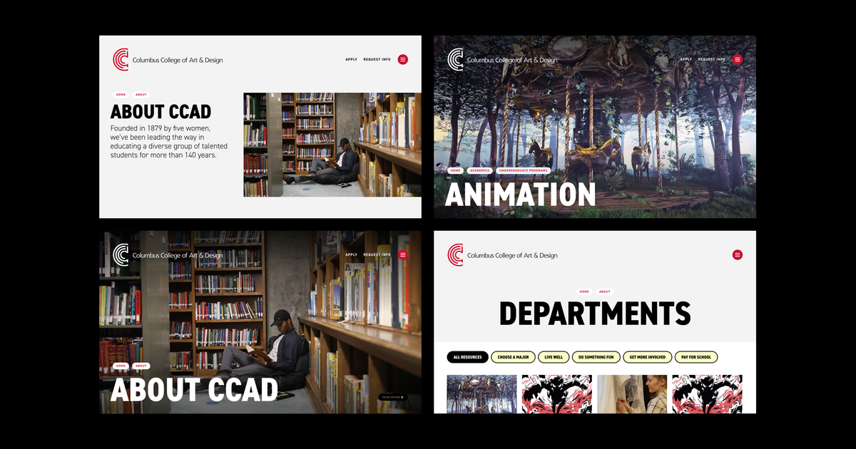 Fast Spot Higher Education & Cultural Website Redesign Projects - Fastspot